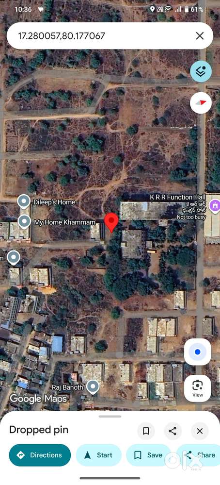 Selling land at ballepalli