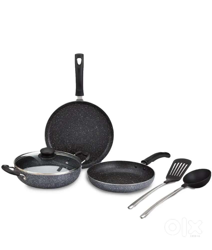 Premium Pigeon Non-Stick Cookware + Induction Set  Barely Used Combo