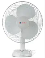 New Bajaj Esteem 400 mm white table fan seal pack