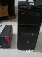 Office Computer with UPS