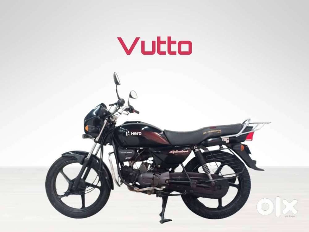 Hero Splendor Plus Self Alloy i3S (2252), 6 months warranty