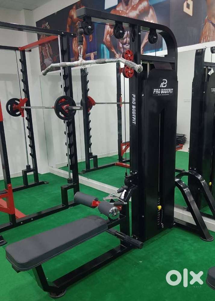 Get heavy duty gym equipment with imported look and heavy duty.
