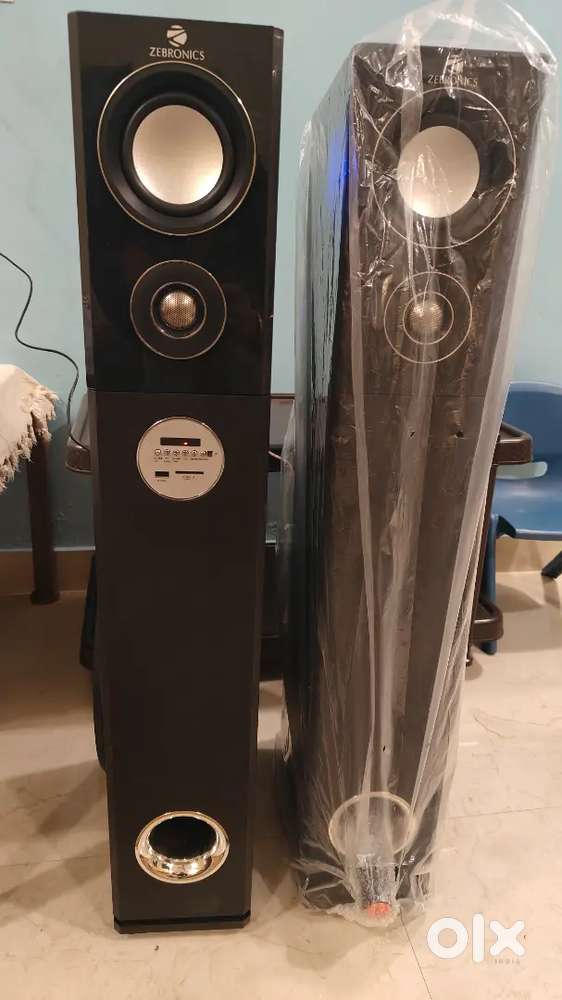 Zebronics Tower Speaker 100W with wireless Mic2