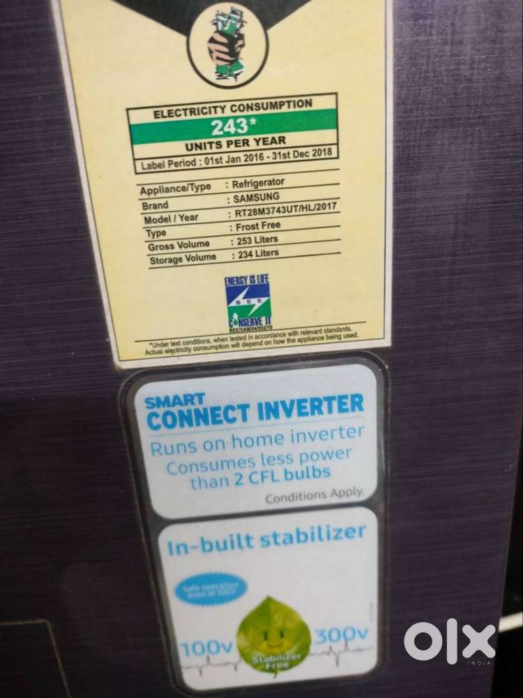 Used fridge samsung double door