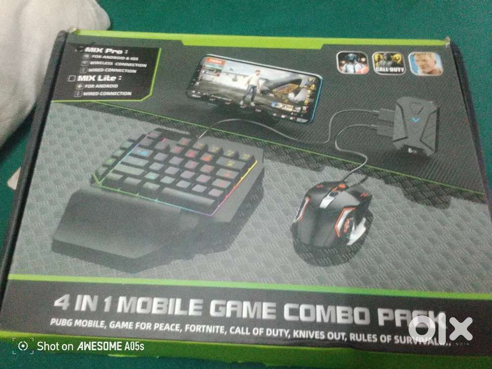 4 IN 1 Mobile game conbo pack