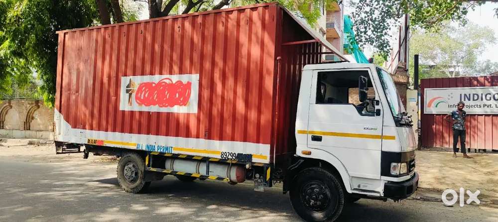 Tata 709g cng model 2021closed body 14 footy