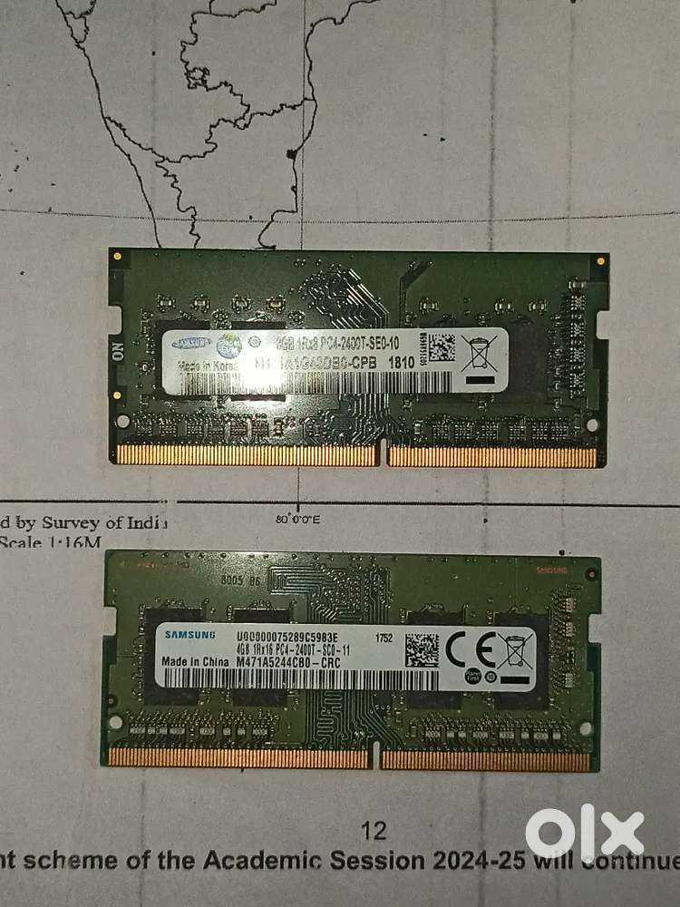 DDR 4 LAPTOP RAM 8 GB AUR 4GB