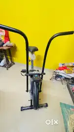 Single day used indoor exercise bicycle