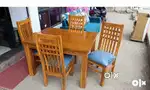 4 Setar dining table Assam teck wood affordable price