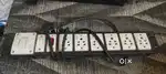 2 perfectly working and perfect condition extension board with 6 plugs
