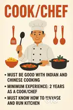 Cook Required