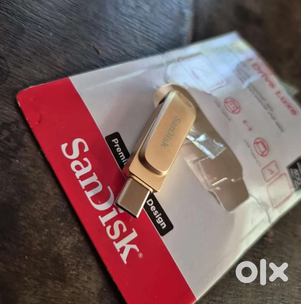SanDisk Ultra Dual Drive Luxe Type-C 256gb, OTG,Usb3.2 Gen1(Original)