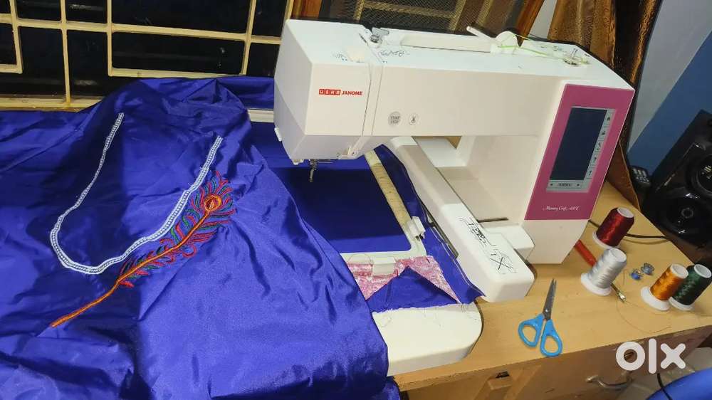 Computer embroidery mition