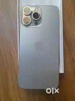 15 pro max 256gb natural titanium without any scratches like new
