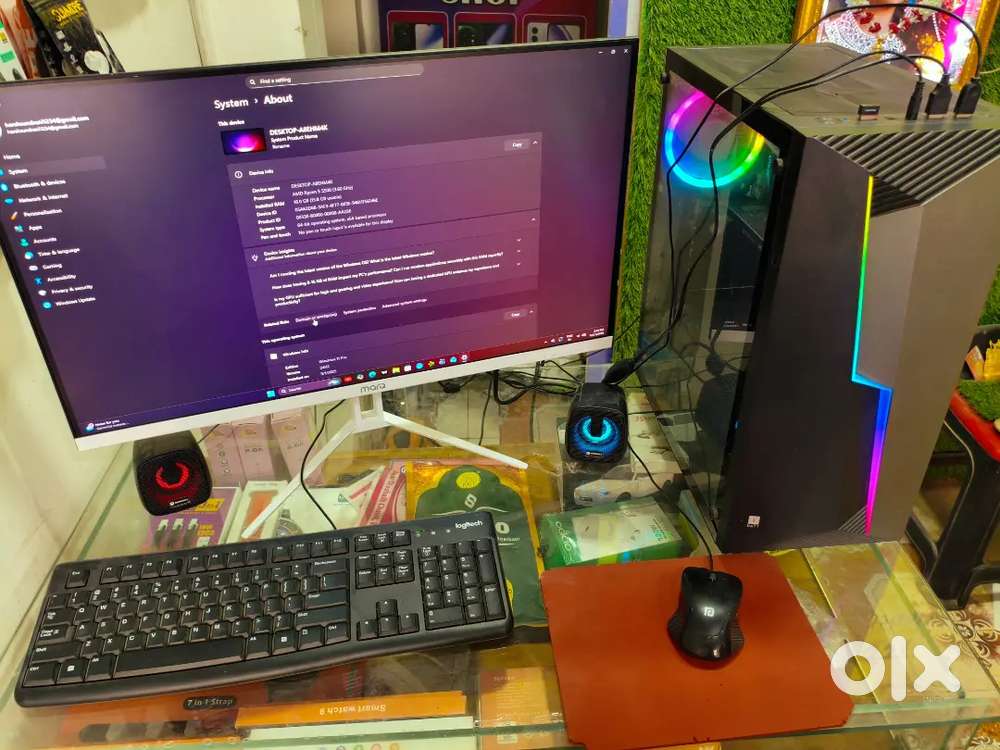 GAMING PC RYZEN full setup (fixed price)