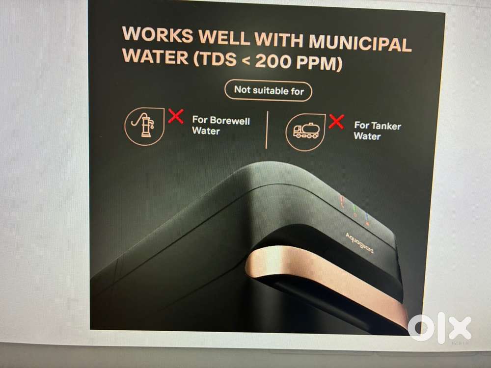 Aquaguard uv plus ux utc water purifier