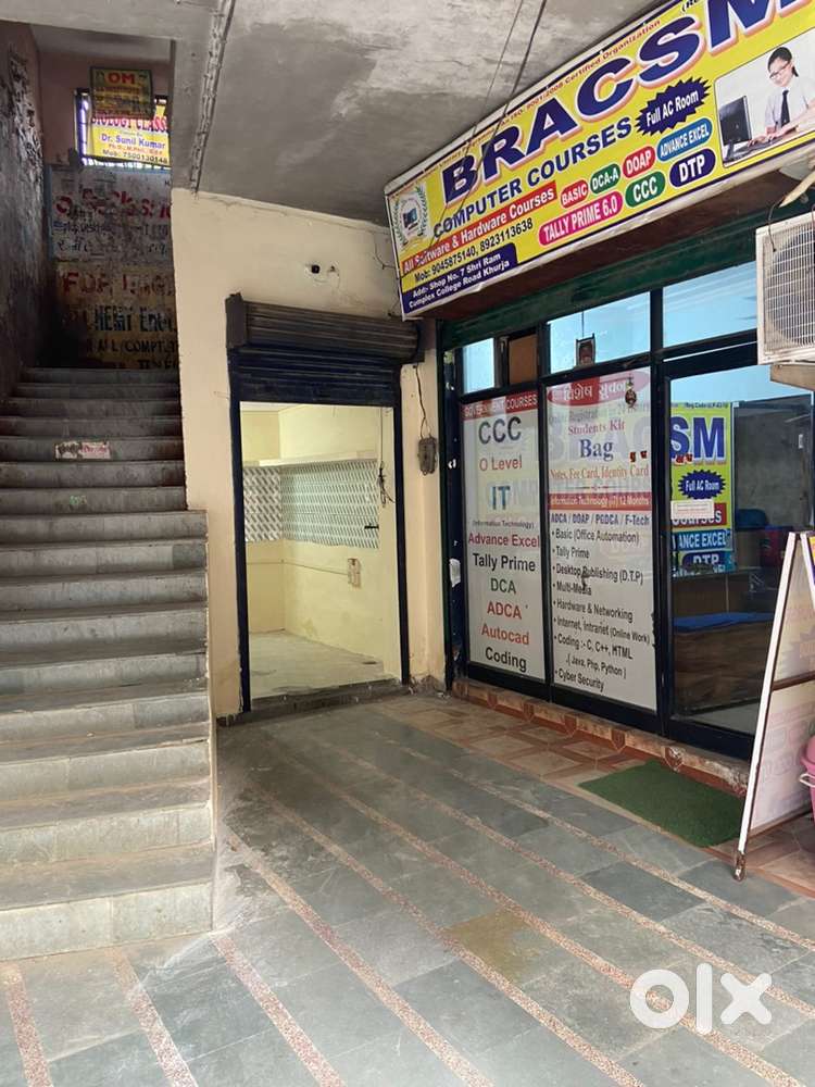 Shop is available for rent at shri ram complex, NREC College road