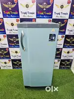 Blue colour Godrej Edge 220 liters 5 star single door refrigerator