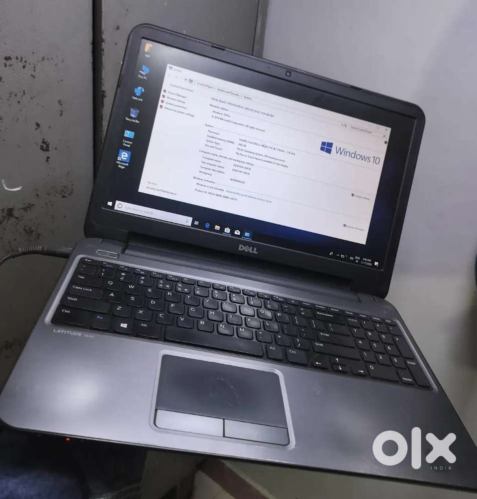 Dell latitude 3540
I5 4th gen 4/500gb hdd
Display size 15.6 inch