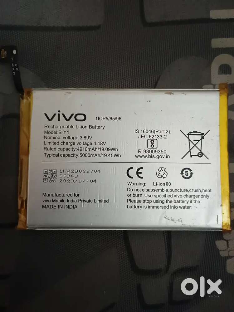 Vivo battery