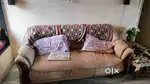 Used Sofa , decent condition rexin made
