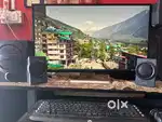 PC + ACER UHD 32 inch LED + UPS+ F&D speakers+Pc table