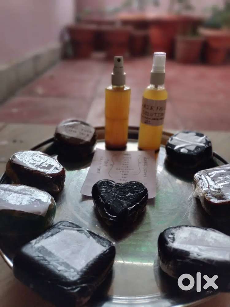 Home made soap shampoo serum