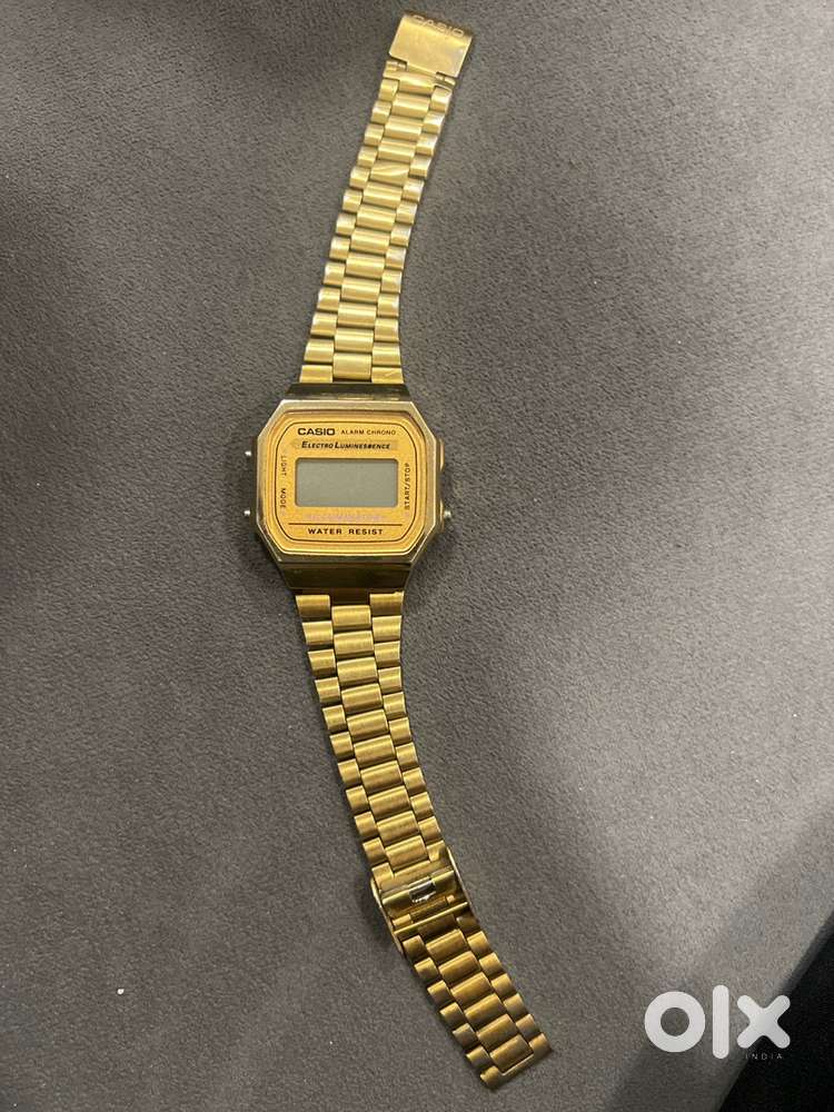Casio orignal golden color watch