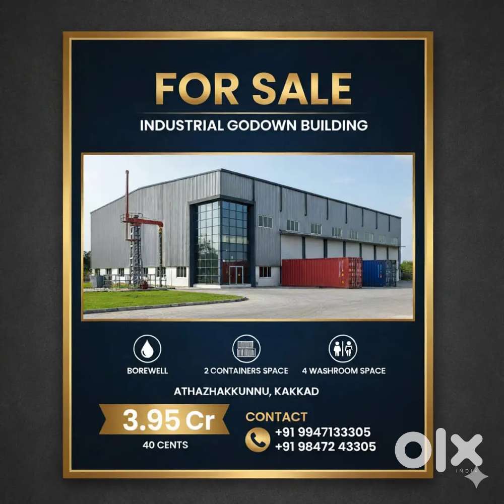 Godown space for sale