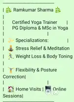 Yoga trainer