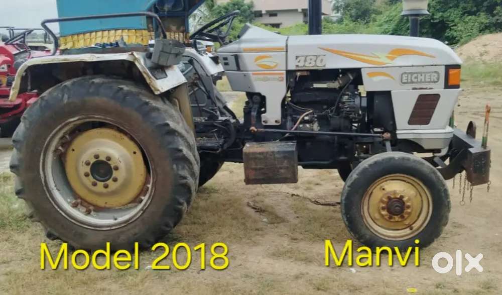 Eicher 480 tractor . Model 2018 . Available in manvi