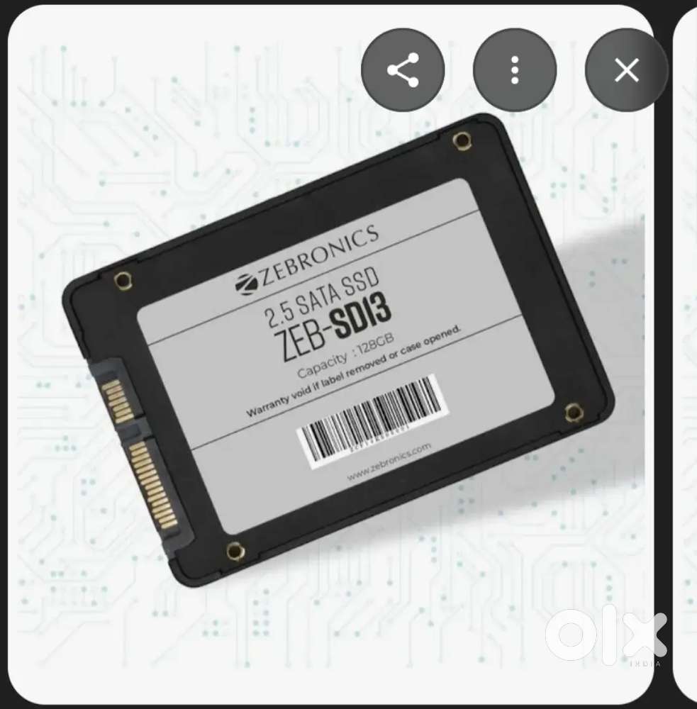 SSD zebronicd 128gb