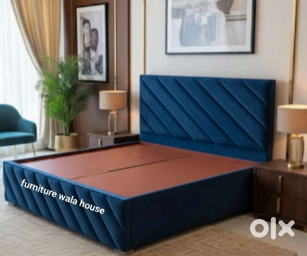 Double bed with box available in wholesale price best quality