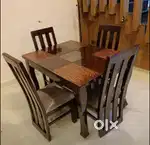 FOUR SEATER DINING TABLE MADE OF ASSAMTEAK WOODn