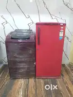 Whirlpool agitronic washing machine & lg single door refrigerator*/*