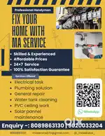 Fix your problem regarding all type of house maintenance and service