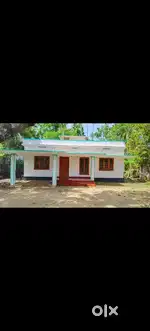 14 cent Rectangle plot with small house near NH 66