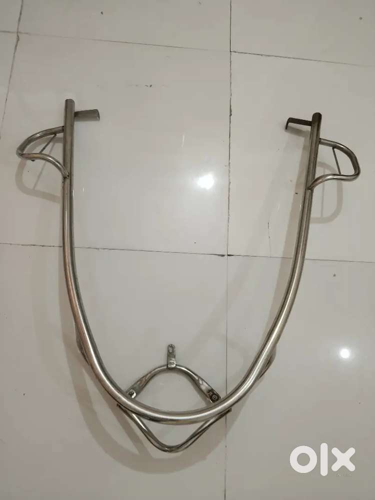 Burgeman street 125 Steel Guard back And front