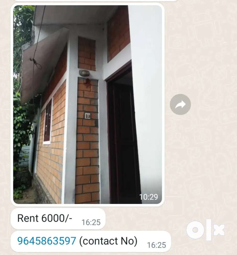 House  for rent in Kudamaloor