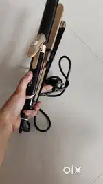 Hair straightener and curler