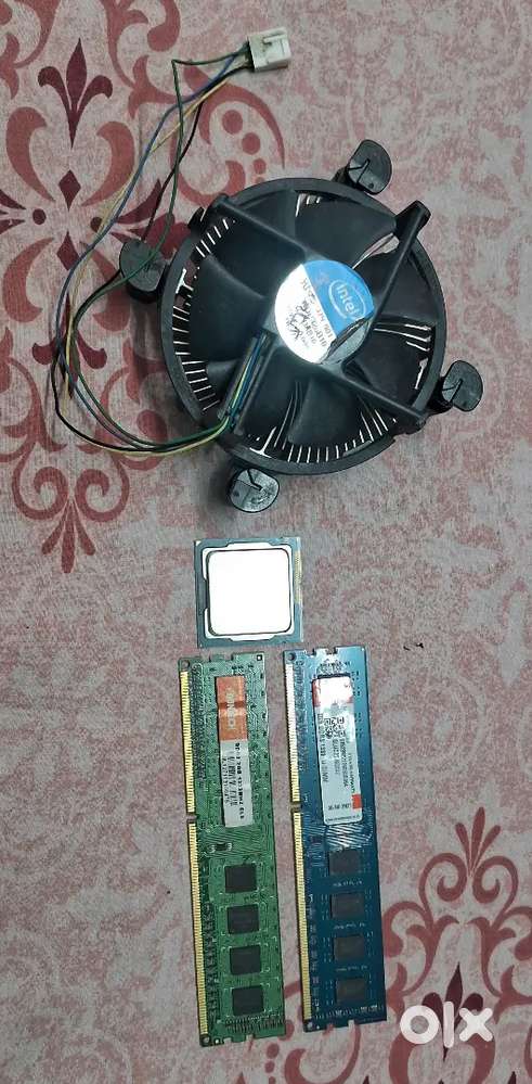 Intel Pentium, two 2gb ram and cpu fan