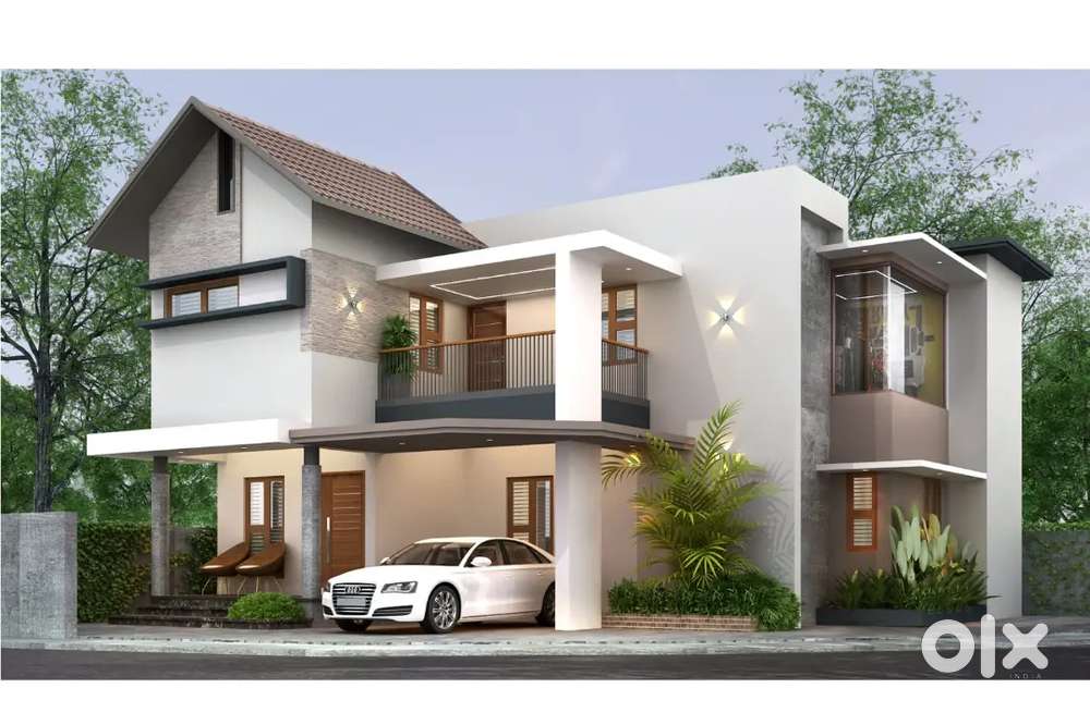 New 4 BHK house at Puthur