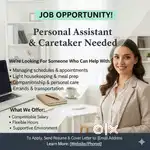 PERSONAL ASSISTANT & CARETAKER (FEMALE ONLY)