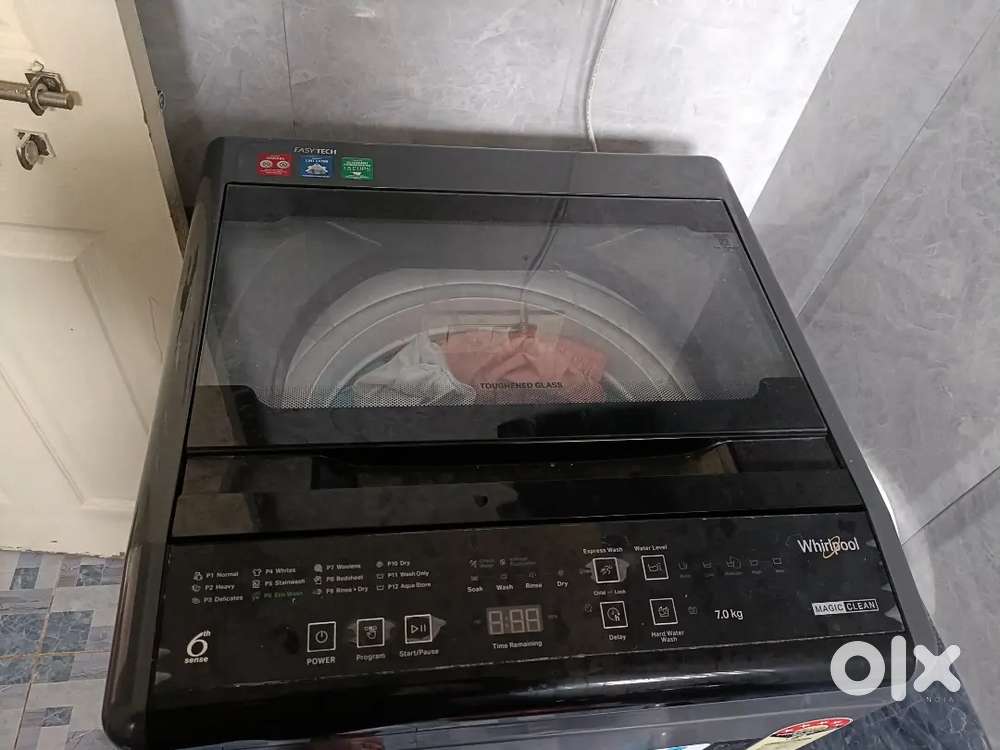 Newly Purchased washing machine and fridge