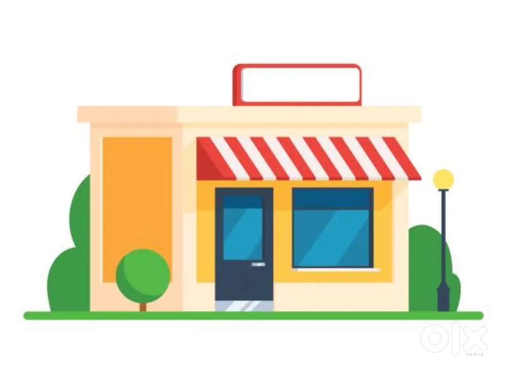 Newly constructed commercial building