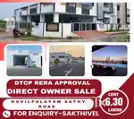 Saravanampatti Sathy Road Kovilpalayam Approval mega project available