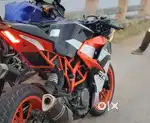 Ktm rc 390 BS4 2017 model good condition  no any problems
