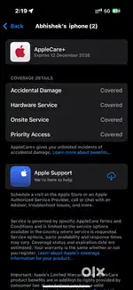 Iphone 16 pro with apple care plus