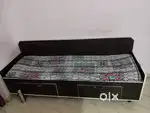 Sofa with mattress