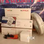 CCTV Camera Set (2 camera setup) with installation in wholesale price